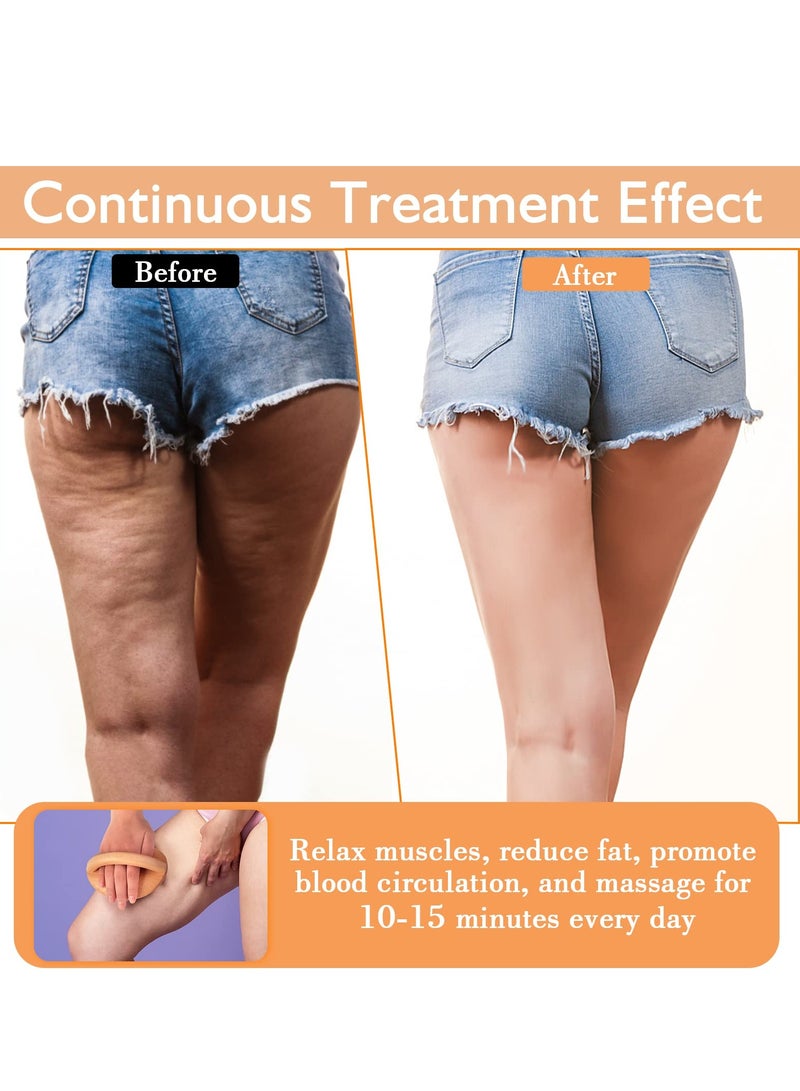 Loquat Natural Beech Wood Massage Tools Set - 14 Bead Gua Sha for Body Shaping, Ideal for Waist, Thighs, Arms  Belly - Image 5