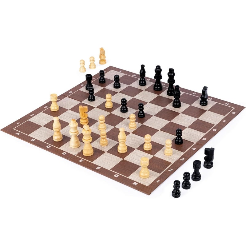Spin Master - Chess Wooden Board - 6065339 - Image 1