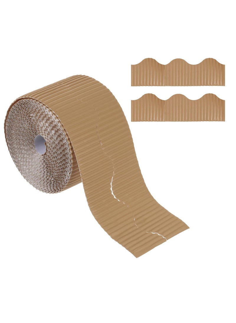 Pacon - 57mm Wide Bordette Decorative Border Brown - Image 1