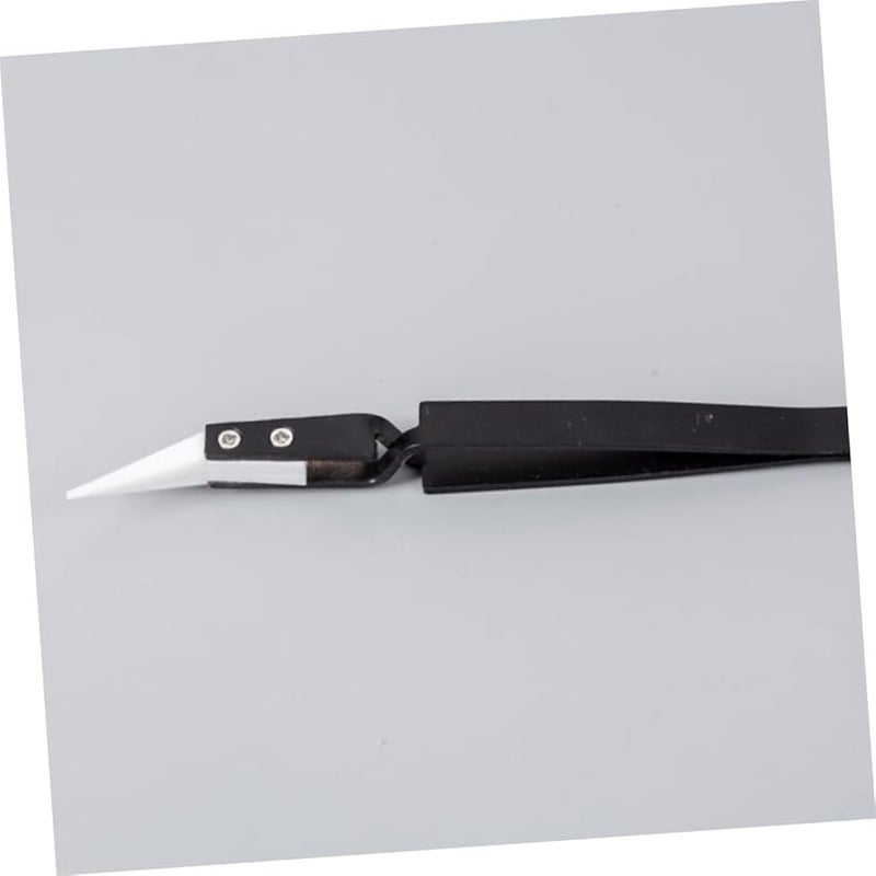 Mikikit Professional Ceramic Lash Tweezers 3pcs Set Insulation Tip Heat Resistant - Image 4