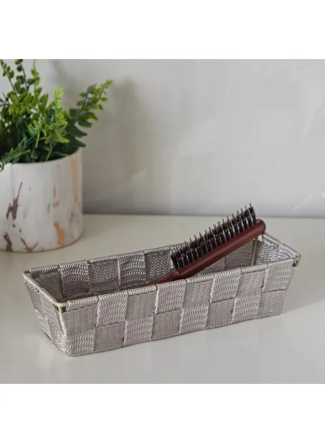 Home Box Strap Basket 24 x 6 x 8 cm
