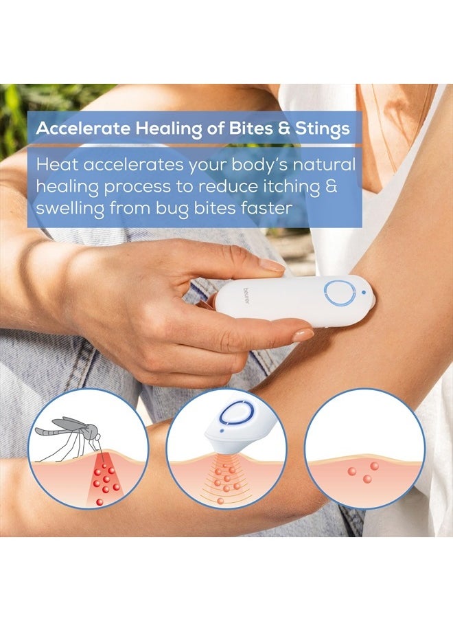Beurer - BR60 Insect Sting and Bite Relief, Bug Bite Healer for Chemical-Free Treatment of Insect Bites, Non-Toxic Natural Relief from Itching and Swelling, for Mosquito Bites - Image 1