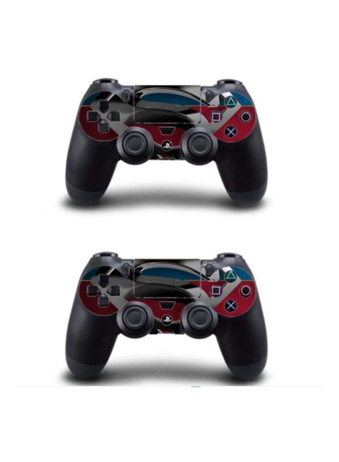 NIBEMINENT 4-Piece Superman Themed Console And Controller Sticker Set For PlayStation 4 Slim - Image 3