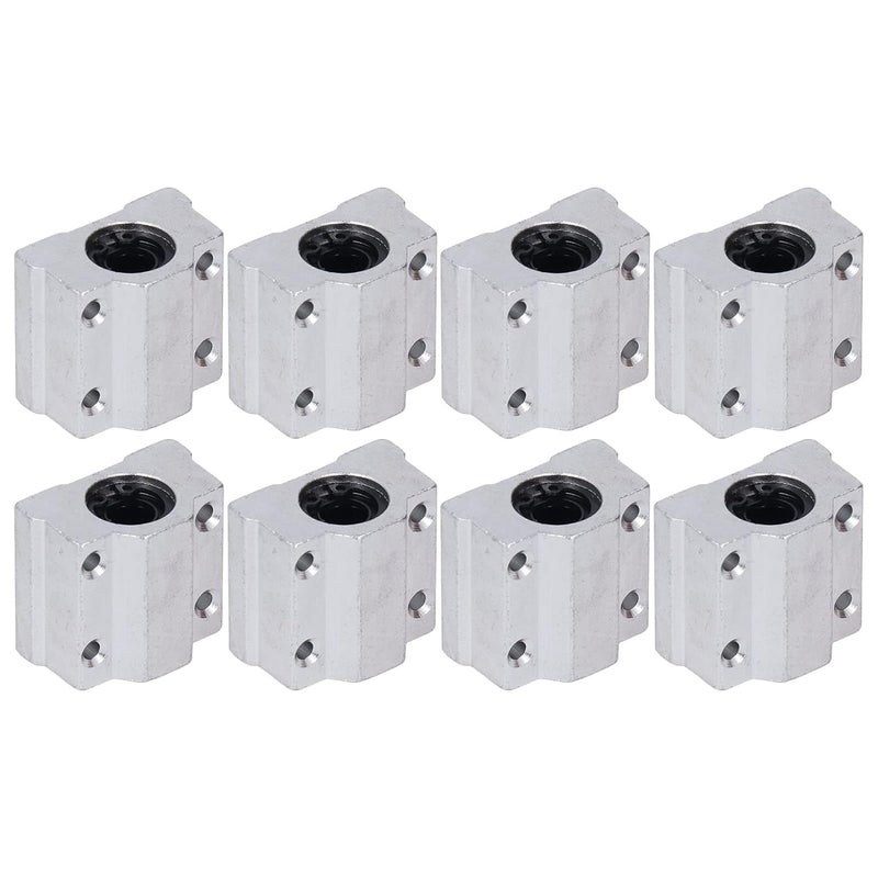 Aluminum Alloy Linear Ball Bearing Slide Block Low Friction Smooth Motion for 3D Printer - Image 1