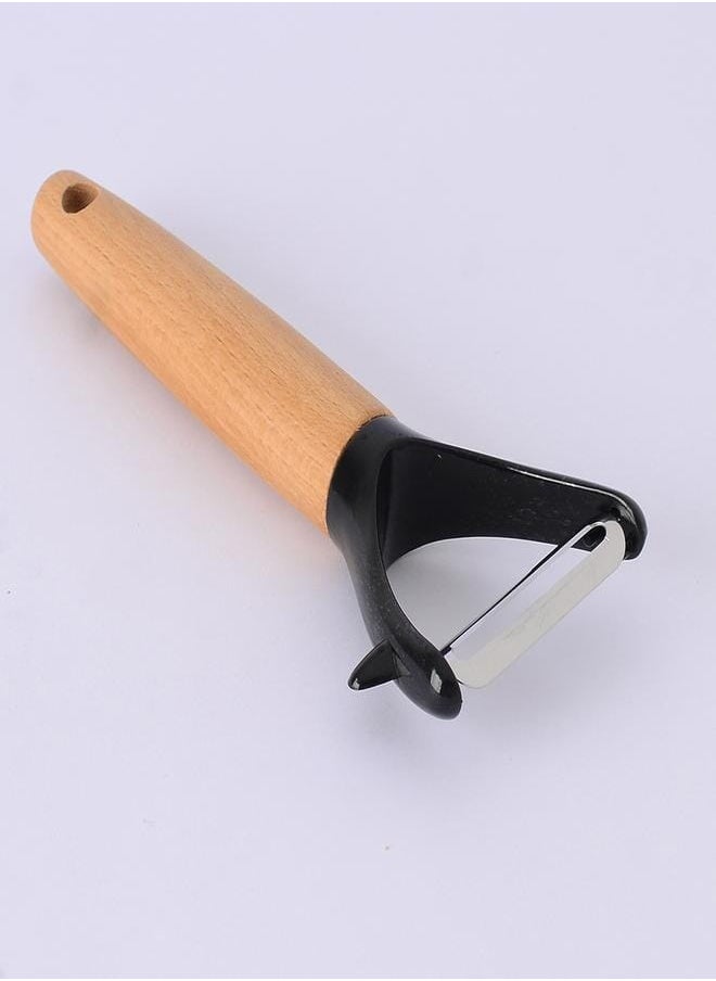 Akher el Ankoud Stainless steel peeler with wood hand  - Image 1