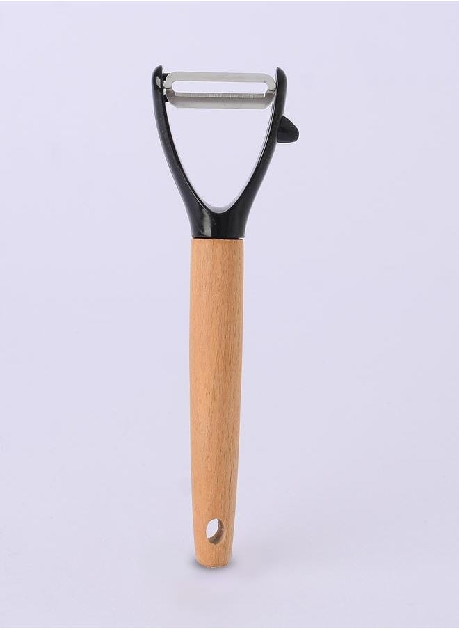 Akher el Ankoud Stainless steel peeler with wood hand  - Image 2