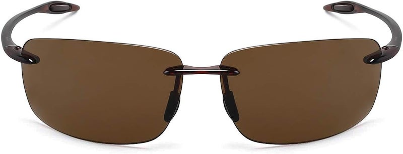 JULI Eyewear نظارات شمسية رياضية JULI للرجال والنساء إطار بدون حواف TR90 للجري وصيد الأسماك والجولف وركوب الأمواج والقيادة - Image 3