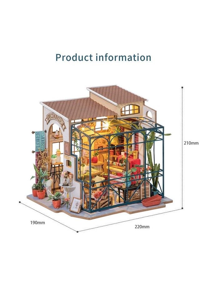 Miniature Diy Miniature Dollhouse With Furniture Set With LedTiny Building House KitWooden Greenhouse KitsBest Gift For KidsEmilyS Flower Shop - pzsku/Z280D7854B7385E754AB7Z/45/_/1692698394/a88775a9-288f-406a-803e-b66c5de4eea1