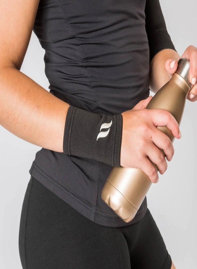 باك أون تراك دعامة معصم Back on Track Physio قابلة للتمدد في أربعة اتجاهات 1307 بتقنية Welltex، أسود، صغير - Image 5