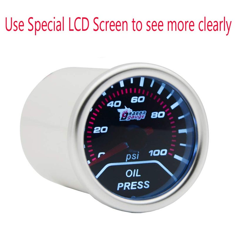 ESUPPORT 2" 52mm Oil Pressure Gauge - Image 3