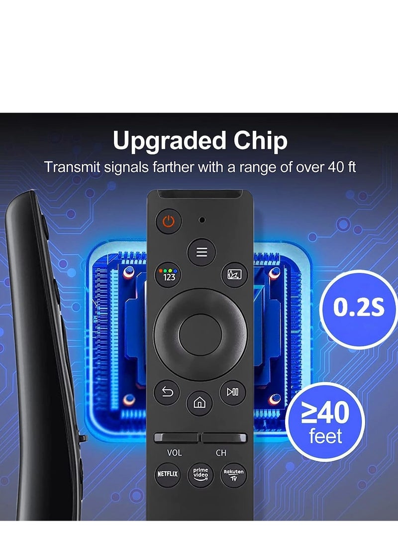 ELTRAZONE Replacement Remote for Samsung Smart TV - Siawclub Universal Remote Control for HDTV, 4K UHD, QLED, LCD TVs with 3 Shortcut Buttons - Includes Battery - Image 4