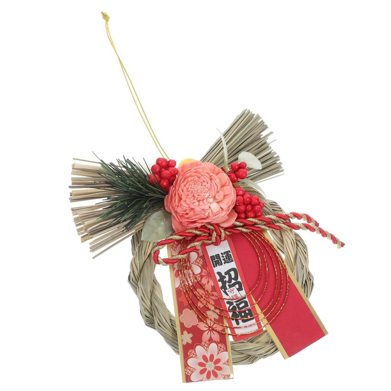 Japanese Style Wall Hanging Wreath Home Car Decorative Garland for Festivals and Parties - Image 2