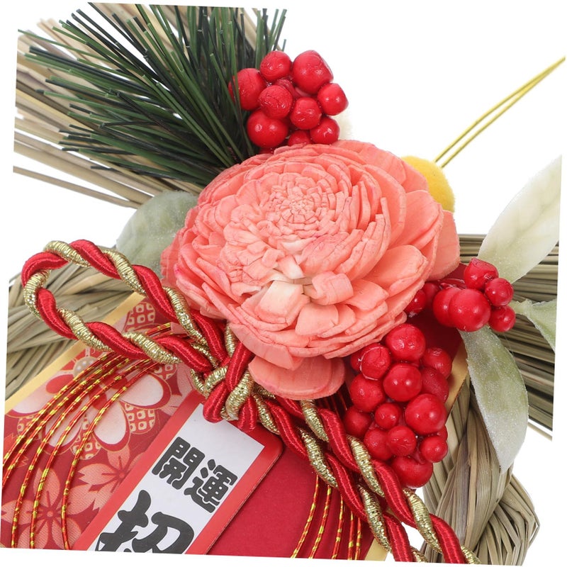 Japanese Style Wall Hanging Wreath Home Car Decorative Garland for Festivals and Parties - Image 4