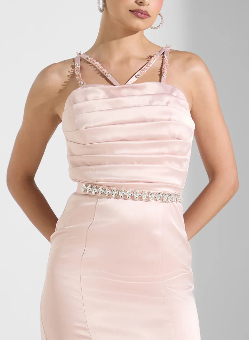 Namshi x Satin Mermaid Dress