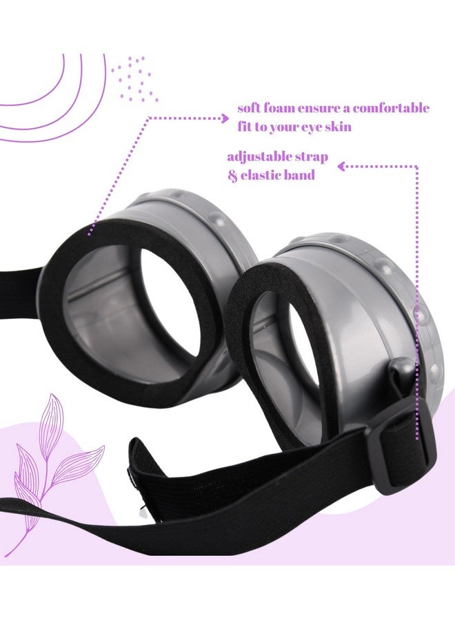 PIIDUOO PIIDUOO Purple Halloween Costume Accessories for Women - Adult Halloween Costumes Party Cosplay Set with Goggles Glasses Beanie Gloves Suspenders Tutu - Image 3