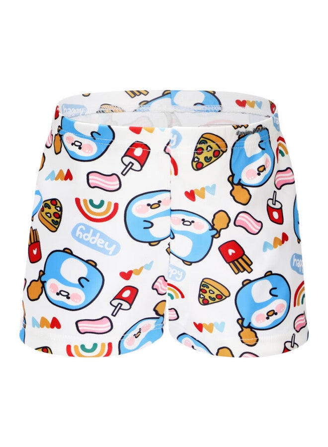 Swimbobo Baby Swimming Trunks, Newborn Swimwear, Blue Penguin Style, Boxer Briefs, Size L - Image 4