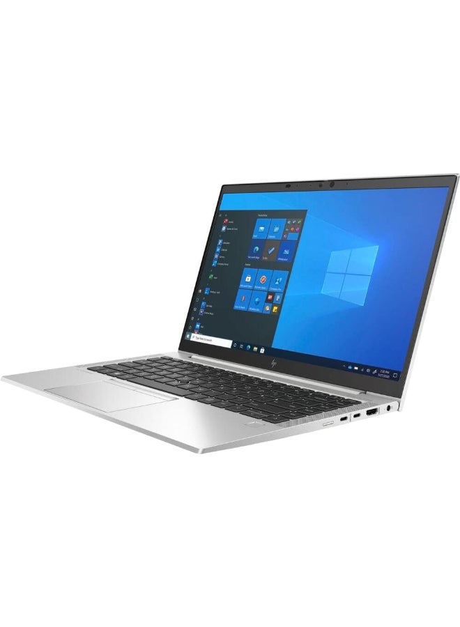 HP Renewed - Elitebook 845 G8 Laptop With 14-Inch Full HD Display,AMD Ryzen 7 PRO 5850U Processor/Quad Core/7th Gen/16GB RAM/256GB SSD/Intel Iris Xe Graphics/Windows 11 English silver - Image 3