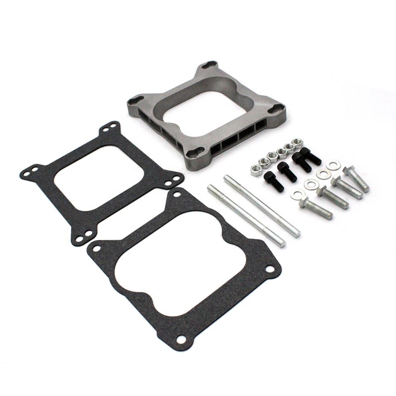 Carburetor Adapter Holley to Quadrajet Q-Jet Spread Bore Square Bore Edelbrock - Image 2