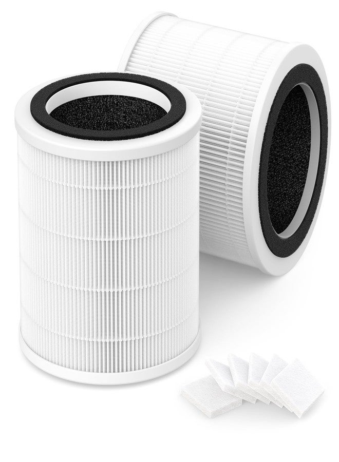 FMDZFL H7126 Replacement Filter Compatible with GoveeLife Mini Air Purifier H7126, 3-in-1 H13 True HEPA with 6 pcs Aroma Pads, H7126-RF, 2 Pack - Image 1