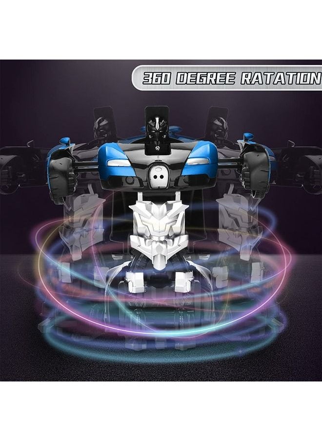 YelaJoy Toys for Boys Kids Rc Cars Robot Toys with LED Light Intelligent Vehicle (Blue)  - Image 5