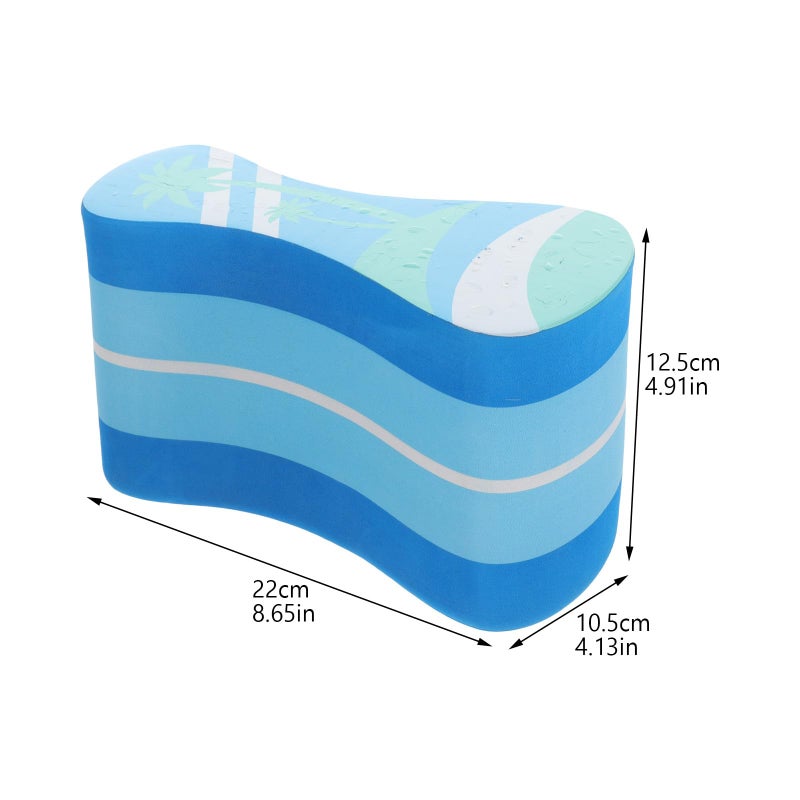 Thickened Blue Kickboard Leg Float for Swim Training with Hip Support - Image 3