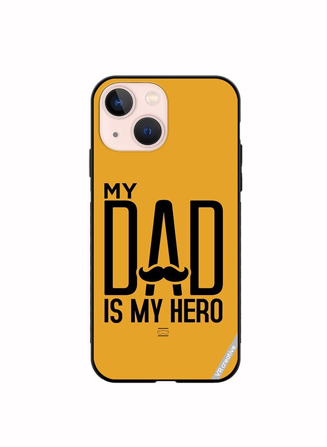 VR CREATIVE Protective Case Cover For Apple iPhone 14 Plus My Dad Is My Hero Design Multicolour - Image 1
