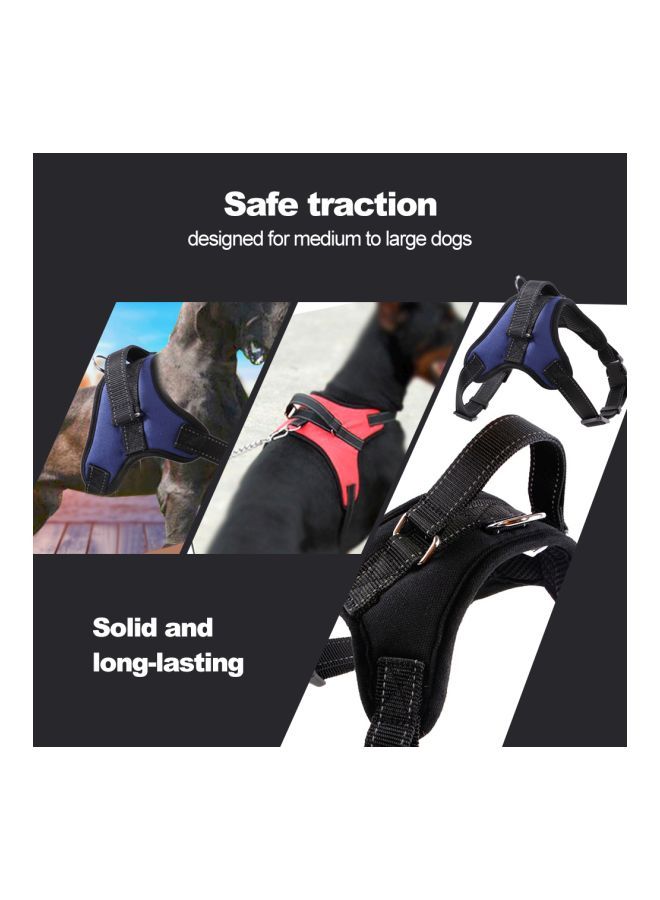 NIBEMINENT Adjustable Reflective Harnesses Black S - Image 2