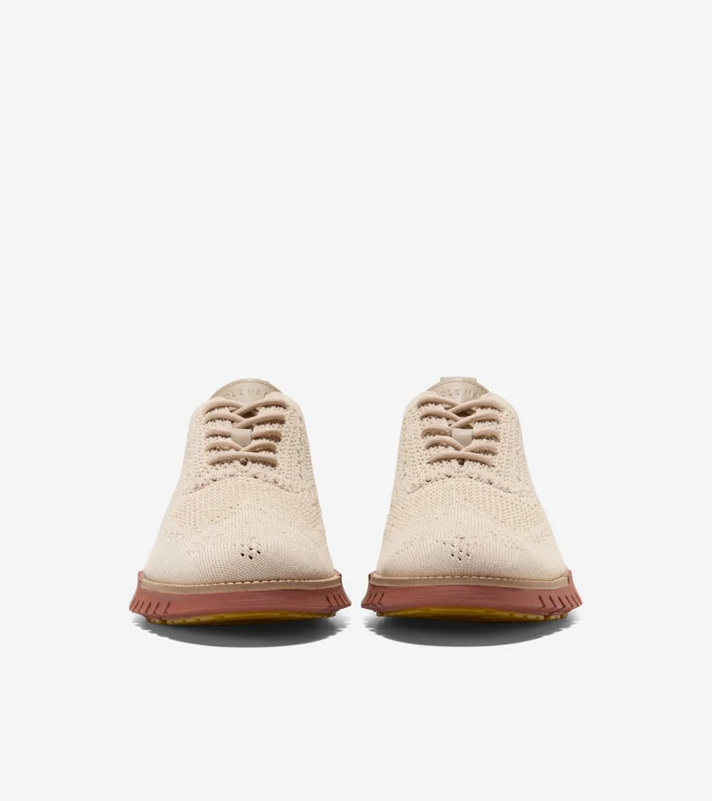 كول هان Men's ZERØGRAND Remastered Stitchlite™ Wingtip Oxfords