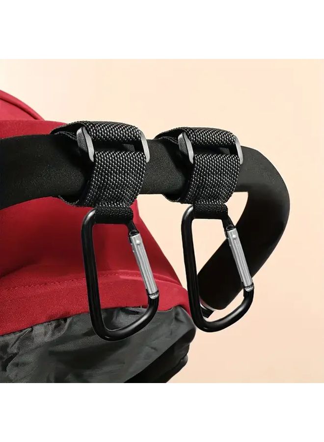 Black Multi Functional Hook for Trolley Electric Bike Motorcycle Handle Grip - Image 1