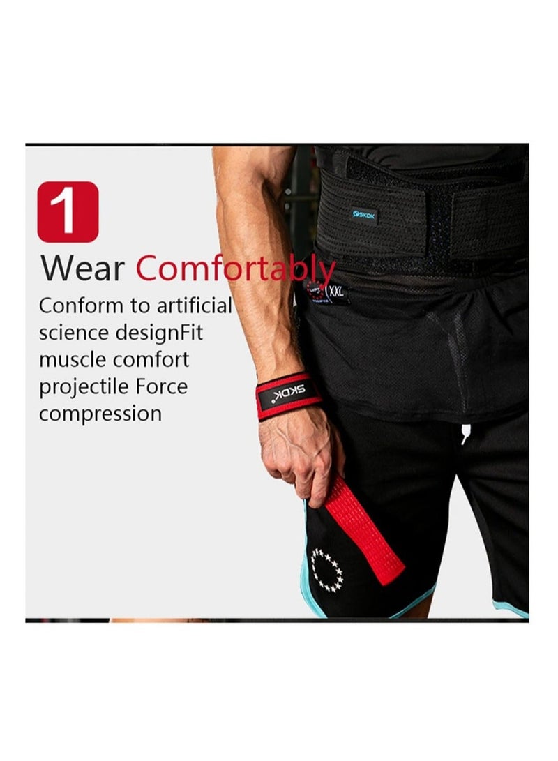 إس كي دي كي رفع أحزمة المعصم لتحسين القبضة مقاس حر سنتيمتر - Image 2