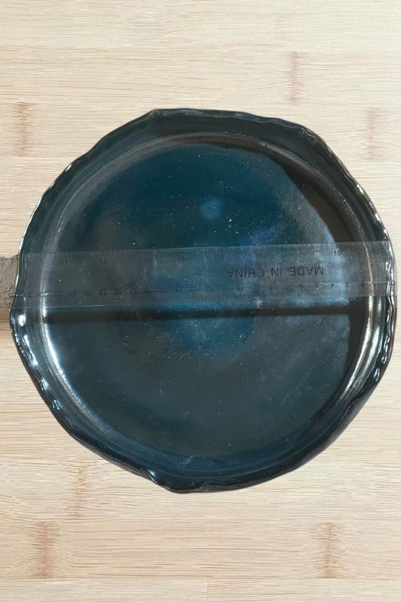 color zone pottery Pottery and porcelain tray - oven and microwave safe. Withstands direct and indirect heat, flame or inside the oven. - Image 4