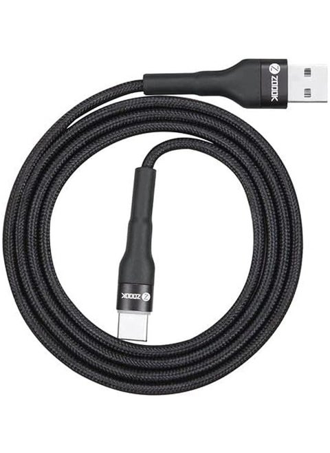 ZF-LIGHTUP C - Ultra Fast charging USB to Type C cable with LED Lights, 3A