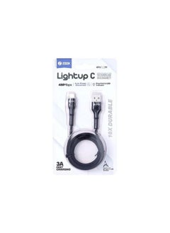 Zoook ZF-LIGHTUP C - Ultra Fast charging USB to Type C cable with LED Lights, 3A  - Image 2