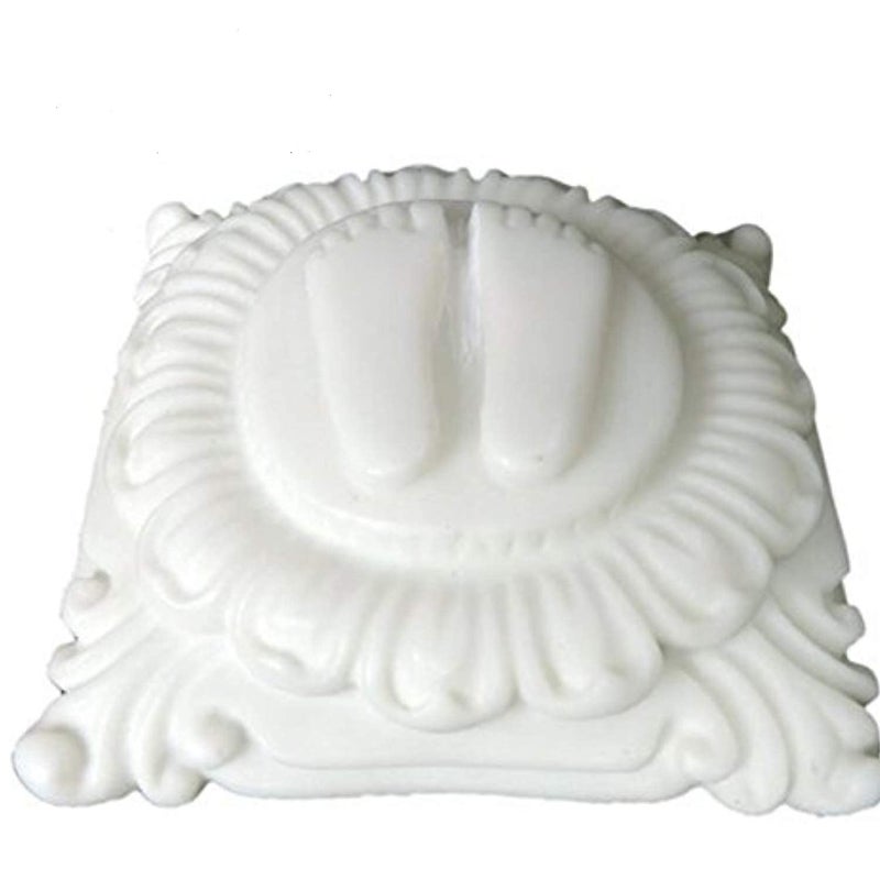Sai Amrut Religious Handmade Polymarble Charan Paduka Standard Multicolour - Image 1