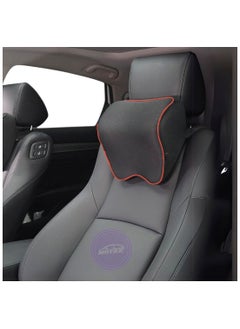 MOTRK Car Neck Pillow for Neck, Car Seat Neck Pillow with 100% Pure Memory Foam and Washable Cover,Car Headrest Pillow for Ergonomic Design, Car Neck Pillow  - Image 1