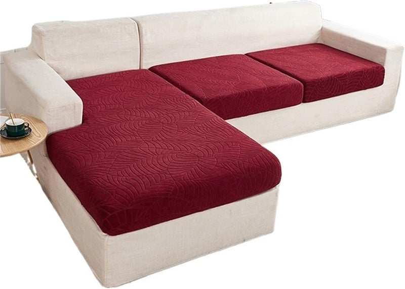 Waterproof Sofa Seat Cushion Cover Furniture Protector Washable Removable for Sofa Couch Cushion Covers(Color5,Normal Size (L)-1pc) - Image 1