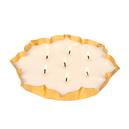 PROSPERRO LUMO by Parkash Candles 7 Wick Scented Bowl Candle || Soy Wax || Vanilla Oudh || Without Premium Box - Image 5