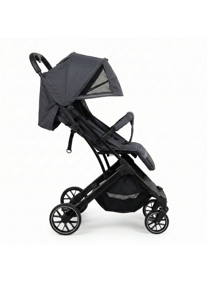 بوبي بابا عربة أطفال للسفر بتدخل طيارة (Cabin Size) بتتقفل بإيد واحدة ومعاها يد جر تروللي لسهولة الحركة - Image 3