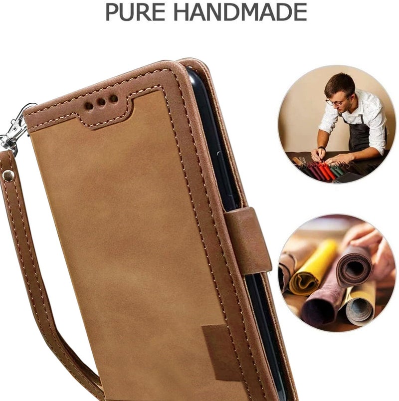 Excelsior Flip Cover for Vivo X200 FE | Premium PU Leather | 360 Degree Protection (Coffee) - Image 5