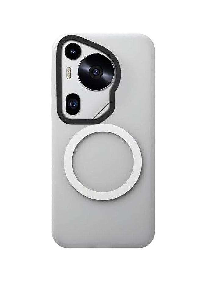 general High End Magnetic Suction Case Compatible with Huawei Pura 70 Ultra Frosted Without Fingerprints Wireless Charging Cover For Pura 70 Ultra - Image 1