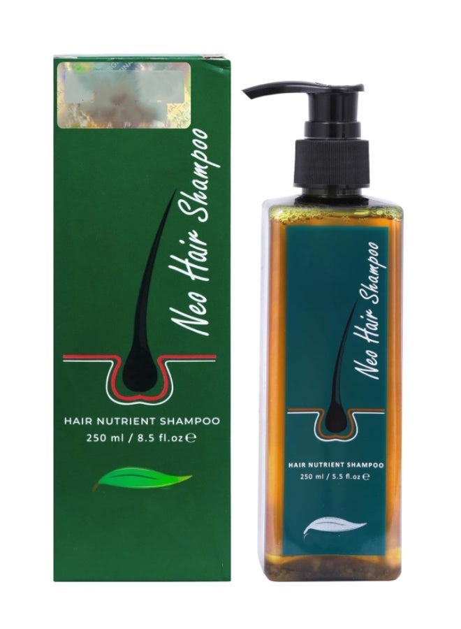 شامبو نيو هير المغذي 250 مل - تركيبة خالية من الكبريتات والبارابين لنمو الشعر وإعادة نموه لجميع أنواع الشعر مع تغذية عميقة للجذور وإصلاحها - Image 2