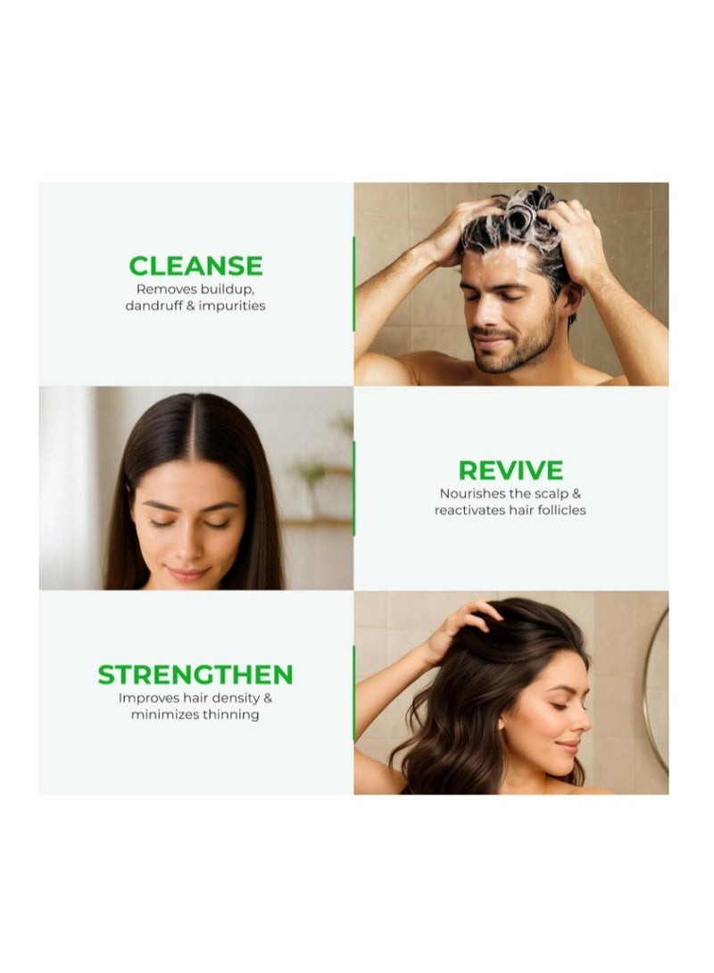 شامبو نيو هير المغذي 250 مل - تركيبة خالية من الكبريتات والبارابين لنمو الشعر وإعادة نموه لجميع أنواع الشعر مع تغذية عميقة للجذور وإصلاحها - Image 5