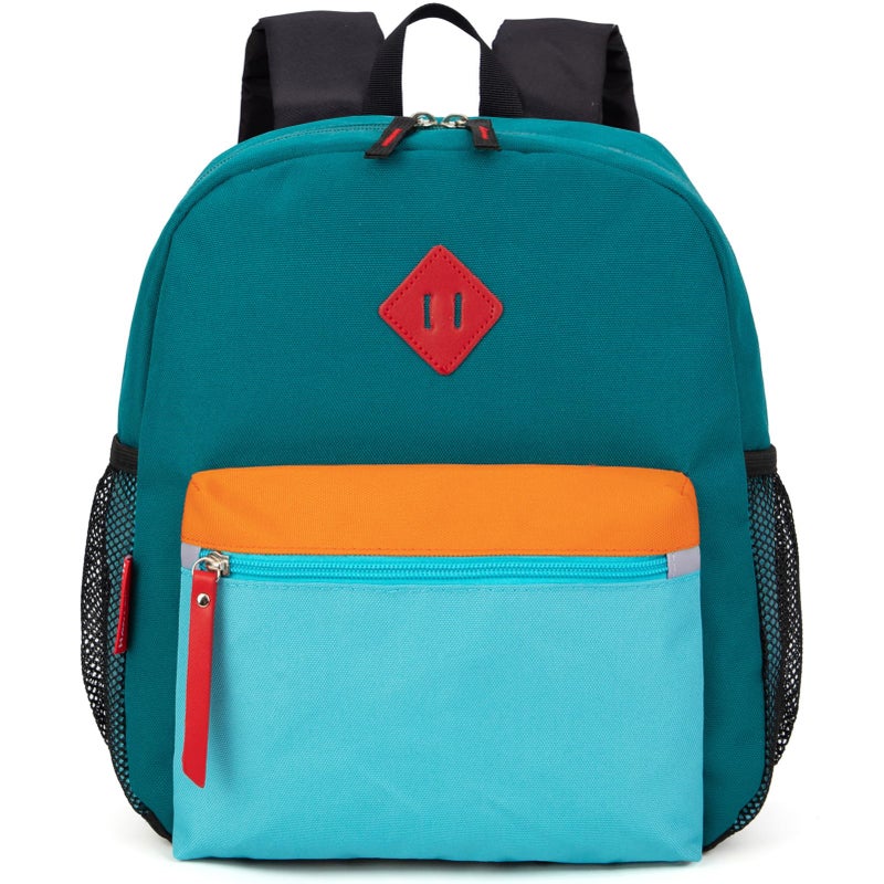 HawLander Children's Backpack Boys with Chest Strap for 2-7 Years Children in Nursery, Nursery or Nursery, Blue Green, Mini Größe für 2-5 Jahren - Image 1