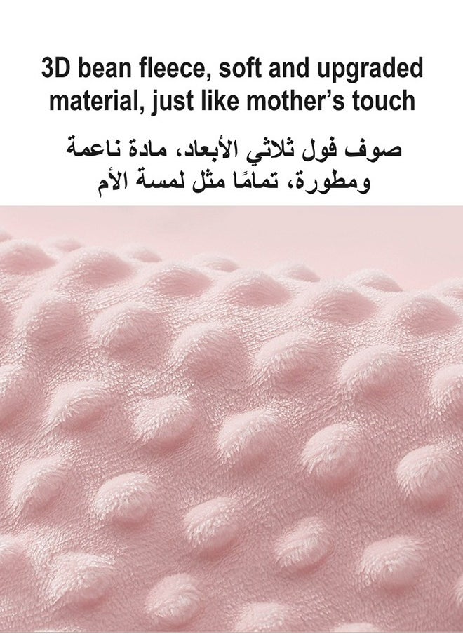 Gobell Newborn Beanie Label Towel Baby Chewable Handkerchief-Snail Pattern  - Image 5