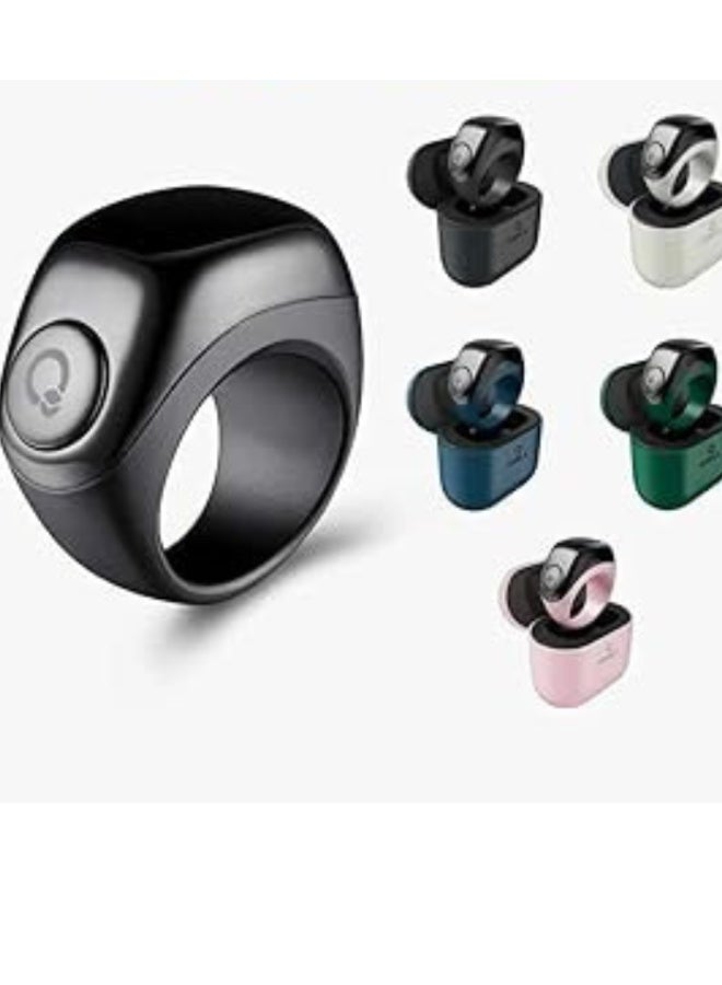 خاتم ذكي لتحديد القبلة  عدّاد تسبيح إلكتروني  خاتم iQibla الذكي  جهاز تتبع صلاة وسجود - خاتم ذكي اسلامي بلوتوث - Image 3