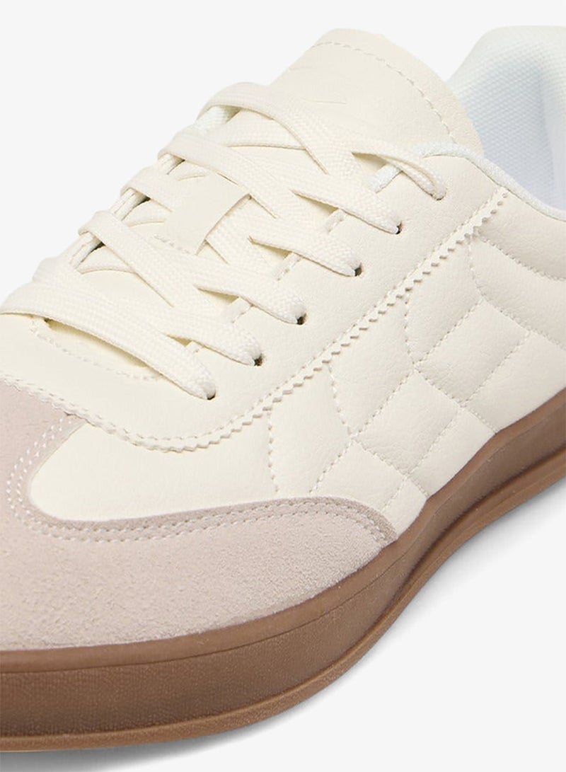 داش سنيكرز نسائي بألواح وإغلاق برباط - Image 4