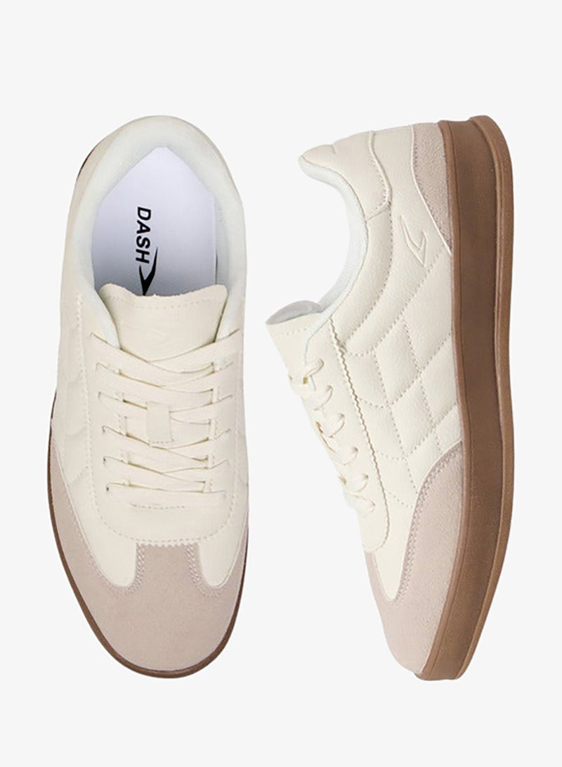 داش سنيكرز نسائي بألواح وإغلاق برباط - Image 3