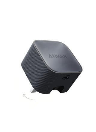 Nano USB C Plug, 30W High-Speed USB C Charger with Foldable Plug, PIQ 3.0 and PPS Fast Charging, For iPhone 17/16 Series, Pixel, Galaxy, iPad, and More (Cable Not Included)