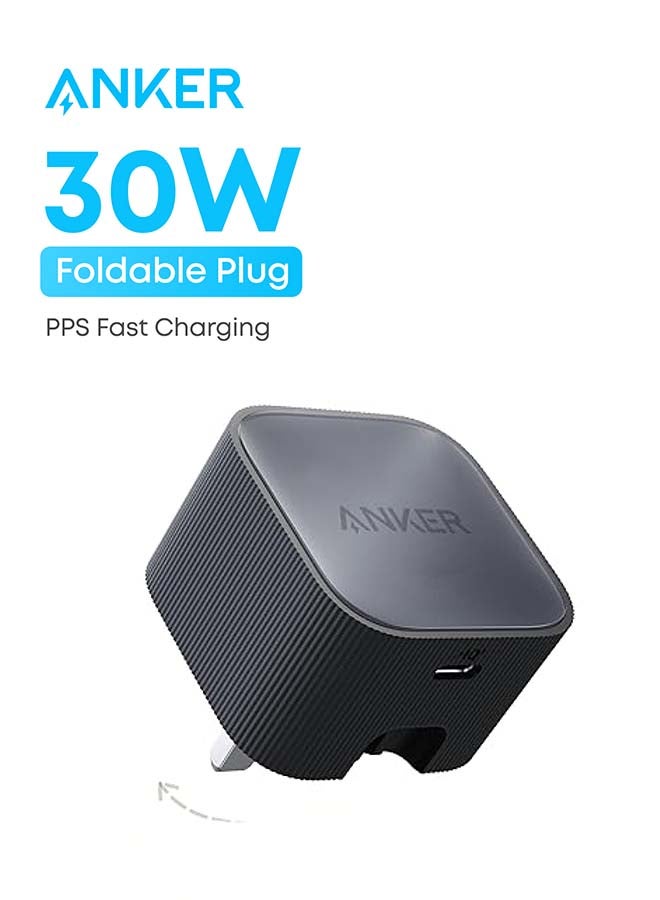 Anker Nano USB C Plug, 30W High-Speed USB C Charger with Foldable Plug, PIQ 3.0 and PPS Fast Charging, For iPhone 17/16 Series, Pixel, Galaxy, iPad, and More (Cable Not Included) - Image 1