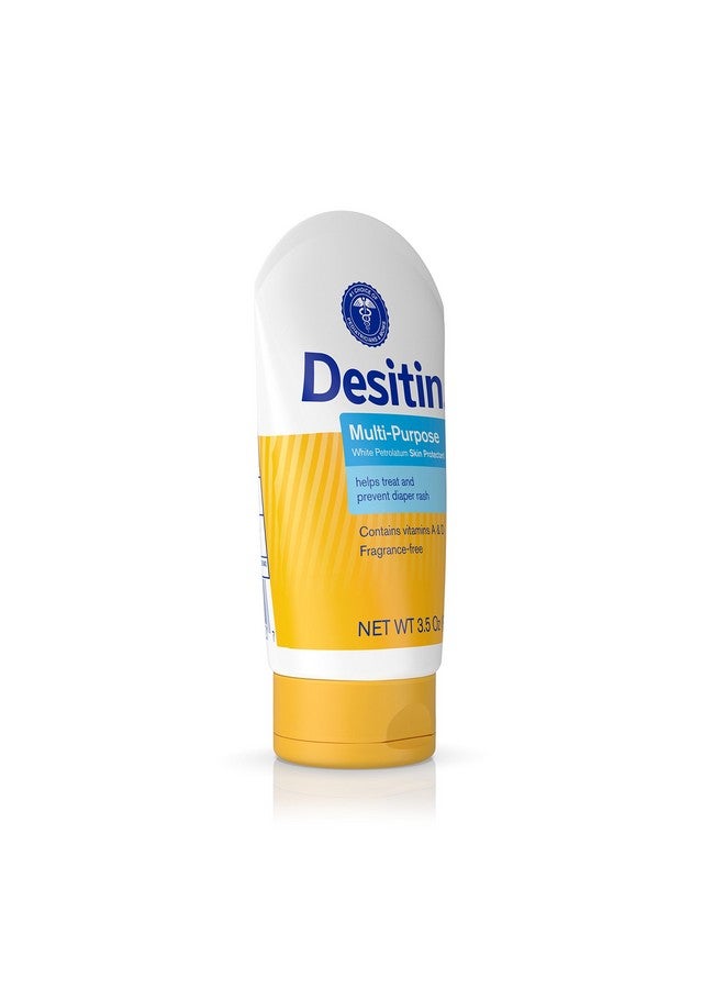 Desitin Skin Protectant And Diaper Rash Ointment Multi-Purpose With Vitamins A & D, Travel Size, 3.5. Oz Tube  - Image 2